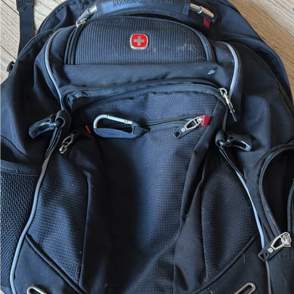 SwissGear Black and Red Men's Backpack